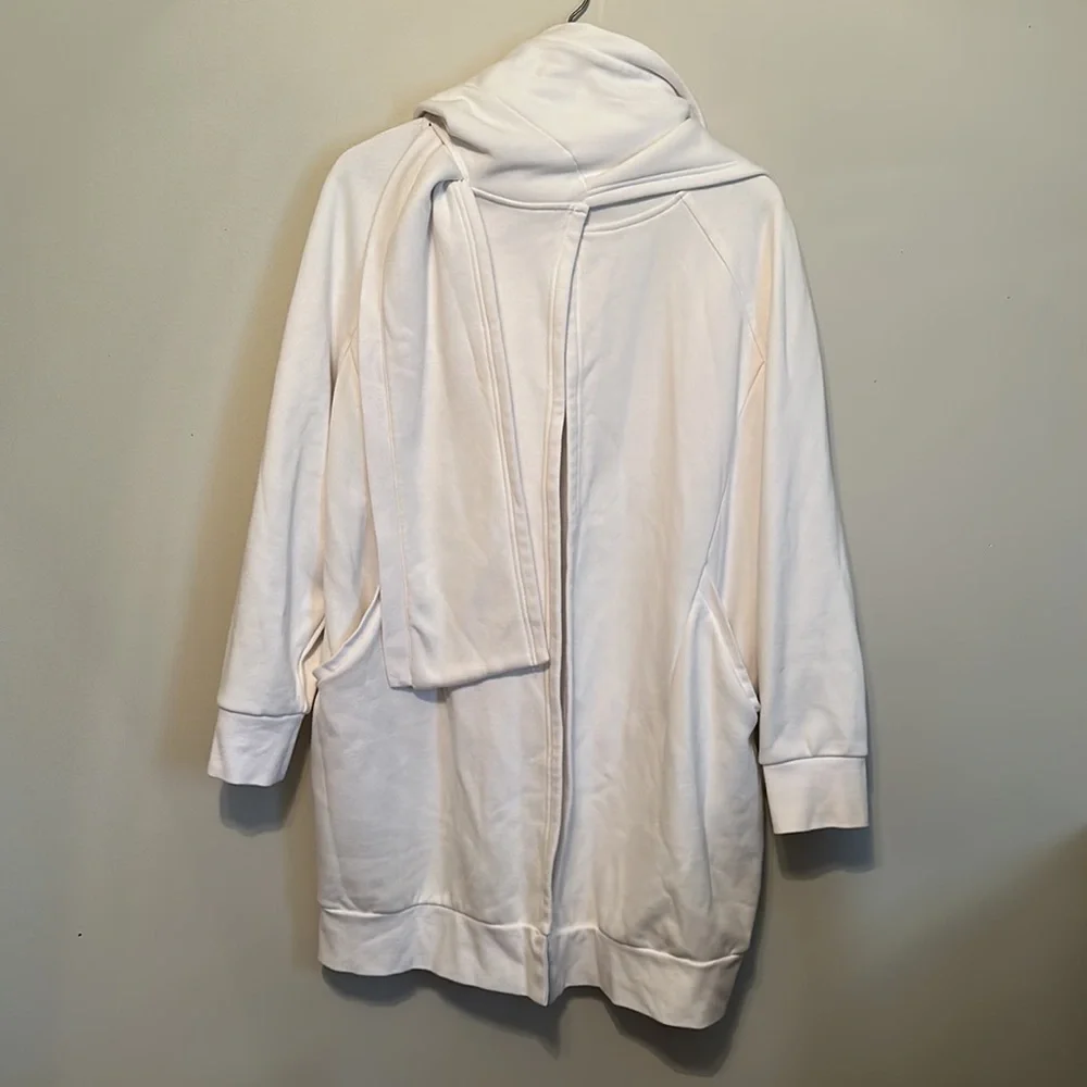 Fabletics Geri Long Wrap Scarf Cardigan Size Small - Picture 2 of 7